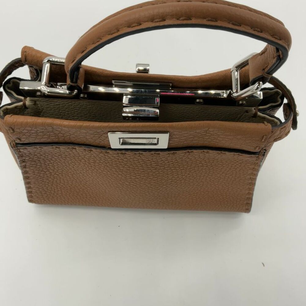 FENDI Mini Peekaboo Handbag - Picture 4 of 5
